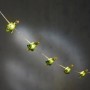 Гірлянда Luca Lighting Ялинка, струна, 1,3 м, класична біла, 10 LED 2AA, таймер (8720967822867)