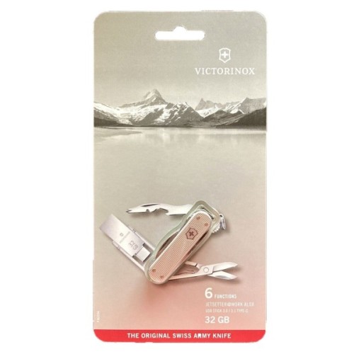 Ніж Victorinox JetsetterWork 58 мм USB 3.0/3.1 32 Gb (4.6261.26G32B1)