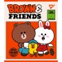 Зошит Yes А5 Line Friends 12 аркушів лінія (766806)