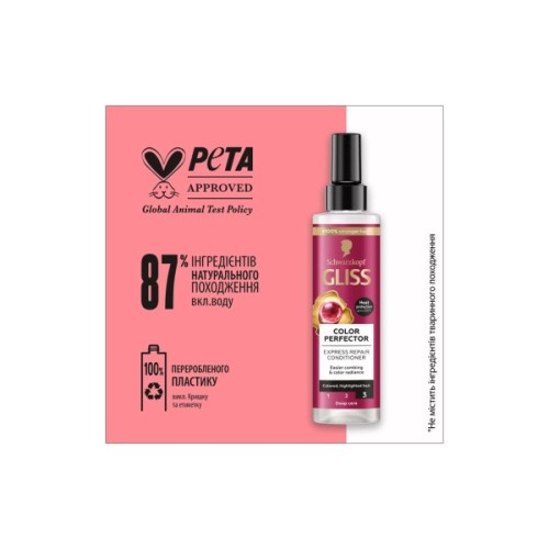 Кондиціонер для волосся Gliss Ultimate Color Conditioner 200 мл (4015000886871)