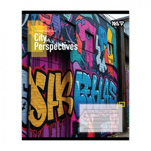 Зошит Yes City perspectives А5 48 аркушів клітинка (769077)