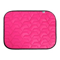 Килимок для тварин Airy Vest L 100х70 см рожево-чорний (0085)