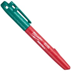 Маркер Milwaukee INKZALL для будмайданчика тонкий зелений (4932492127)