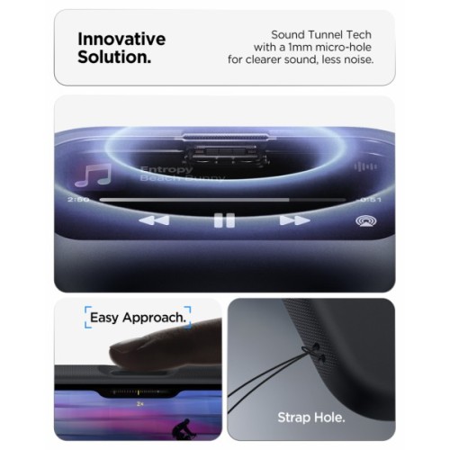 Чохол до мобільного телефона Spigen Nano Pop MagFit iPhone 17 Air Black Sesame (ACS10301)