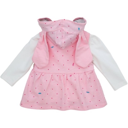 Набір дитячого одягу Tongs з жилетом (4044-68G-pink)