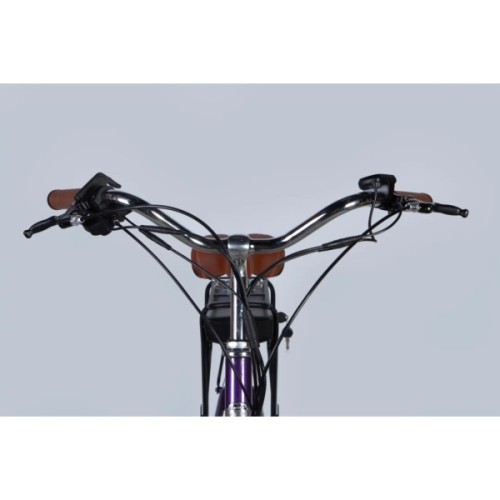 Електровелосипед Dorozhnik 28" eCORAL DD FR рама-19" 48B 17.5А*г 500Вт 2026 фіолетово-синій (ELB-D-28-120)