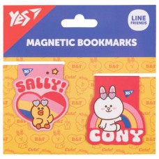 Закладки для книг Yes магнітні Line Friends Sally and Cony, 2шт (708108)