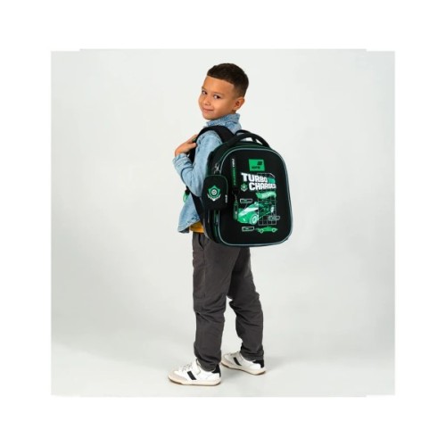 Портфель Kite Education каркасний 555 Hot Wheels (HW26-555S)