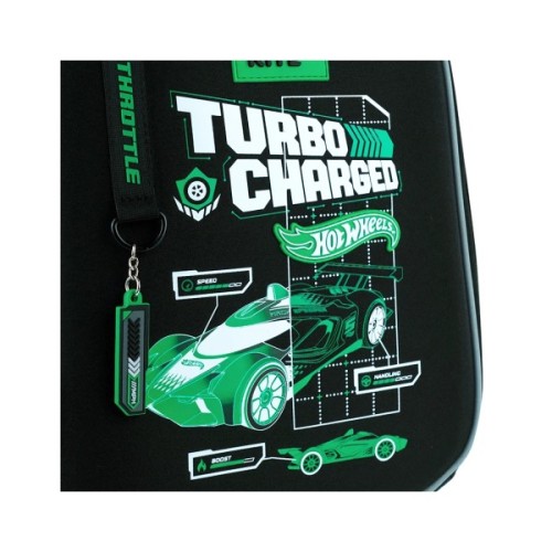 Портфель Kite Education каркасний 555 Hot Wheels (HW26-555S)
