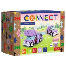 Конструктор Trefl Connect 2 в 1, 116 деталей (5900511619683)