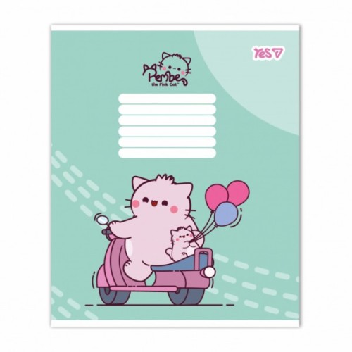 Зошит Yes Pembe the cat А5 18 аркушів лінія (769091)