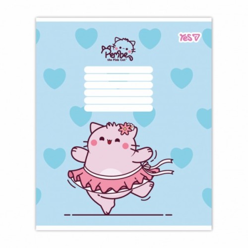 Зошит Yes Pembe the cat А5 18 аркушів лінія (769091)