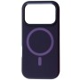 Чохол до мобільного телефона BeCover FIBRA Silicone OmniMag Apple iPhone 17 Pro Dark Purple (716215)