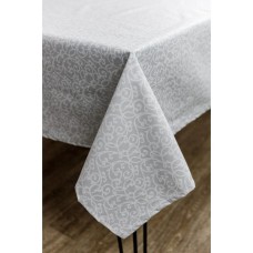 Скатертина Прованс Водонепроникна Simfoni Айс Вензель 130х136 см (033547)