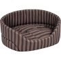 Лежак для тварин Природа "Coral 3" 66х57х29 см Коричневий/смужка (4823082429202)