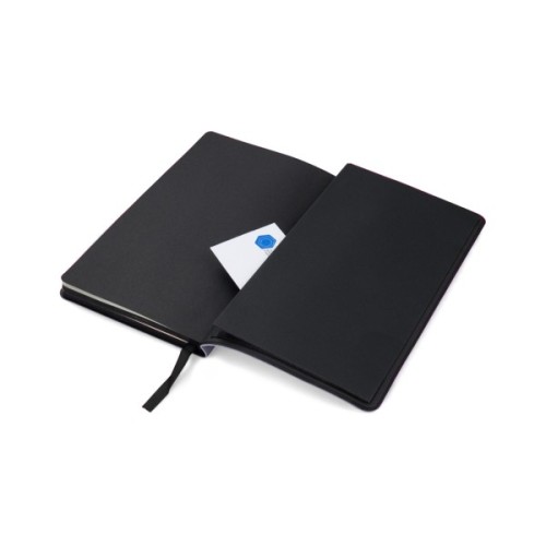 Блокнот Axent Partner Soft, 125х195, 96арк, кліт, сріблястий (8206-34-A)