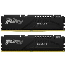 Модуль пам'яті для комп'ютера DDR5 64GB (2x32GB) 5600 MHz Beast EXPO Black Kingston Fury (ex.HyperX) (KF556C40BB2K2-64)