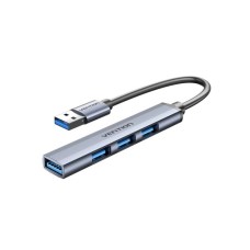 Концентратор Vention USB 3.0 to 1xUSB 3.0 + 3xUSB 2.0 0.15m gray (CKOHB)