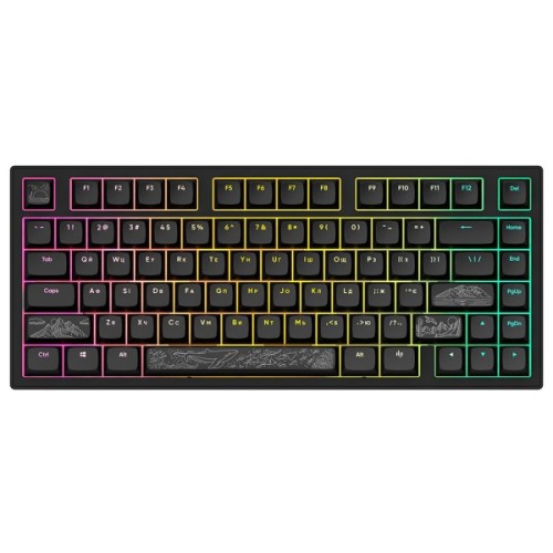 Клавіатура Dark Project ALU81 Terra Nostra PBT RGB Mech G3MS Moonstone Black (DPKB_NOSTRA_81_ANSI_BLACK_UA)