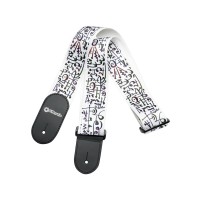 Ремінь для гітари DiMarzio Steve Vai Print Art Strap White (DD3142)