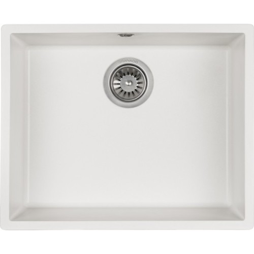 Мийка кухонна GRANADO Under top L white (gr3505)