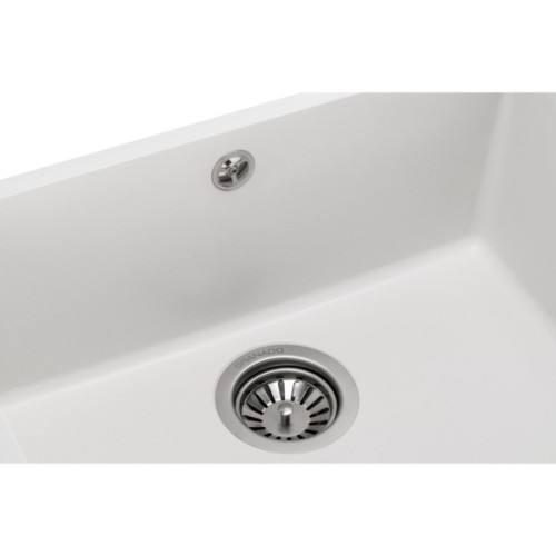 Мийка кухонна GRANADO Under top L white (gr3505)