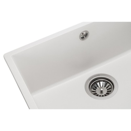 Мийка кухонна GRANADO Under top L white (gr3505)