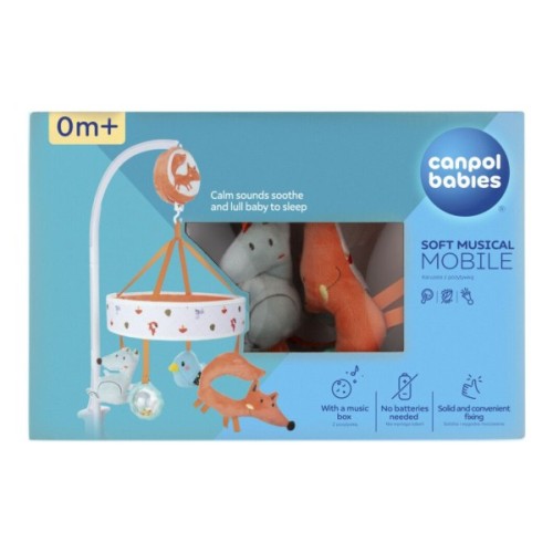 Мобіле Canpol Карусель музична FOX (75/201)