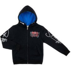 Кофта дитяча Breeze на флісі на блискавці (18007-140B-blue)