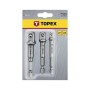 Адаптер для інструменту Topex для торцевих головок, набір 1/2,1/4,3/8 (38D151)