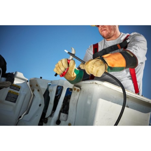 Ніж монтажний Milwaukee будівельний з фіксованим загнутим лезом, для кабелю (4932464829)