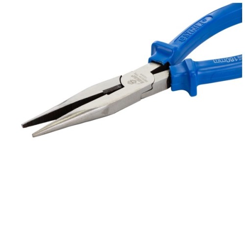 Плоскогубці Sigma довгогубці прямі 180мм сині (4357181) (4357181)
