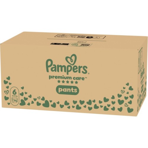 Підгузки Pampers Premium Care Pants Розмір 6 (13-19 кг) 96 шт (8006530315814)