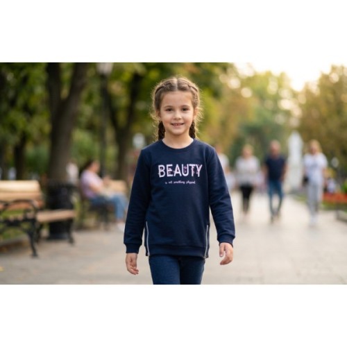 Кофта дитяча Breeze BEAUTY (21413-140G-blue)