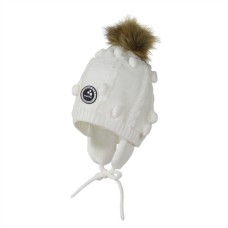 Шапка дитяча Huppa MACY 83570000 білий XXS (4741468467436)