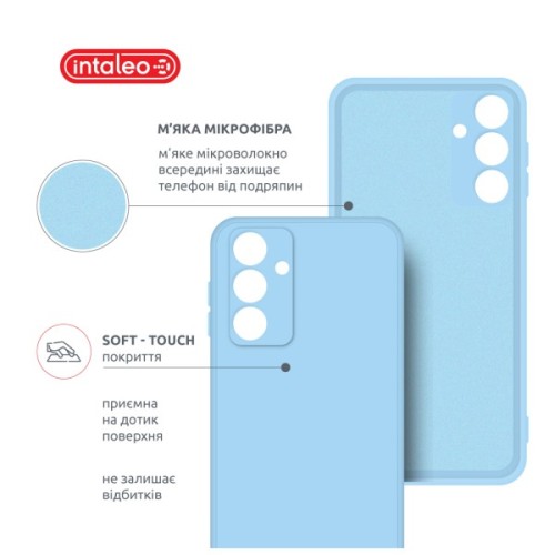 Чохол до мобільного телефона Intaleo SoftShell Samsung Galaxy A16 Light Blue (1283126609534)