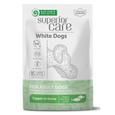 Вологий корм для собак Nature's Protection Superior Care White Dogs Adult Tuna & Sea Bass 70 г (UNINPSC70012)