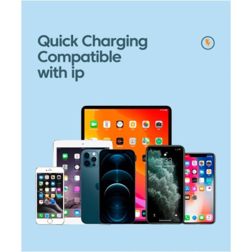 Дата кабель USB-C to Lightning 1.0m 3A purple Essager (EXCTL-CH05)