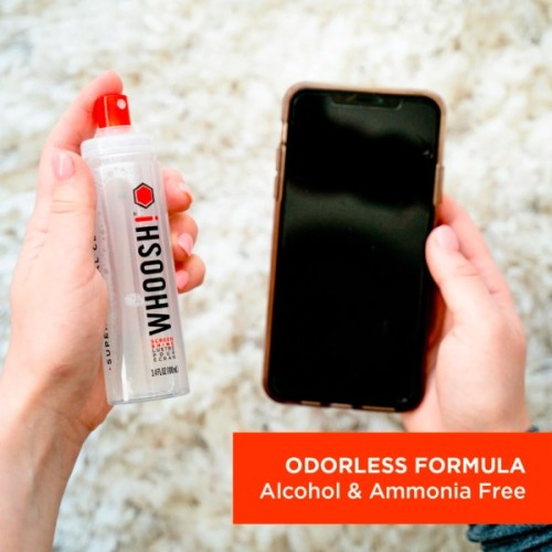 Спрей для очищення Whoosh! Screen Shine GO XL 100ml, microfiber 14x14cm (1FG100ENFR/1FG100XLENFR)