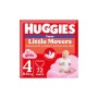 Підгузки Huggies Little Movers/Pants 4 (9-14 кг) Box для дівчаток 72 шт (5029053564098)