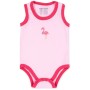 Боді дитяче Luvable Friends 3 шт без рукавів з малюнком для дівчаток (37310.9-12 F)