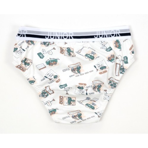 Труси дитячі Sevim з машинками (7906-104B-cream)