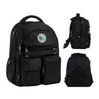 Рюкзак шкільний GoPack Education 183 чорний (GO26-183M-3)