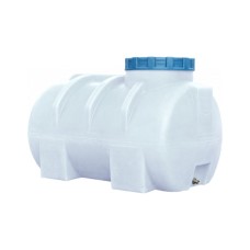 Ємність для води Пласт Бак горизонтальна харчова 250 л біла (763) Ємність для води Пласт Бак горизонтальна харчова 250 л біла (763)