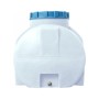 Ємність для води Пласт Бак горизонтальна харчова 250 л біла (763)