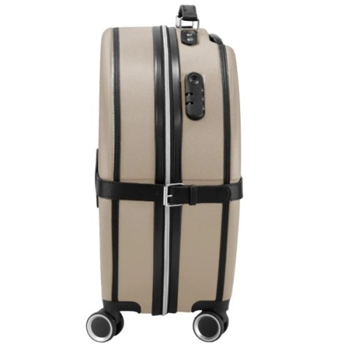 Валіза Semi Line 20" (S) Champagne/Black (T5674-2) (DAS302682)