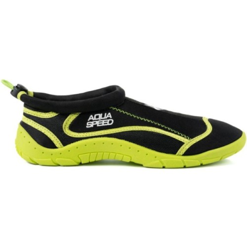 Аквашузи Aqua Speed Aqua Shoe Model 704-18 чорний, жовтий 37 (5908217691613)