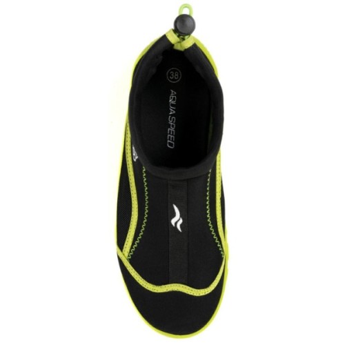 Аквашузи Aqua Speed Aqua Shoe Model 704-18 чорний, жовтий 37 (5908217691613)
