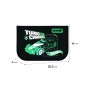 Пенал Kite Hot Wheels 621, без наповнення, 1 відділення, 1 відворот (HW26-621)