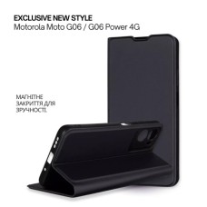 Чохол до мобільного телефона BeCover Exclusive New Style Motorola Moto G06 / G06 Power 4G Black (715751)